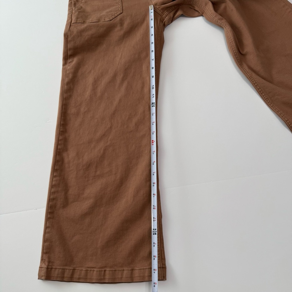 Kut from the Kloth Tan Wide Leg Jeans - Picture 8 of 14